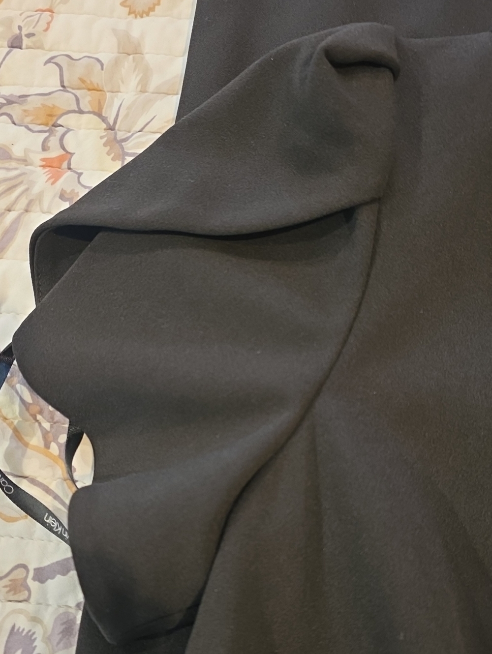 Calvin Klein Tulip-Sleeve Wide Leg Jumpsuit - Picture 5 of 6